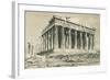 Parthenon-null-Framed Art Print