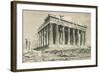 Parthenon-null-Framed Art Print