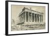 Parthenon-null-Framed Art Print