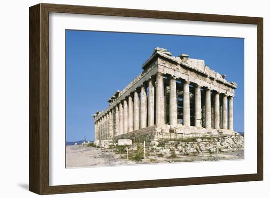 Parthenon-null-Framed Art Print