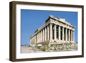 Parthenon-null-Framed Art Print