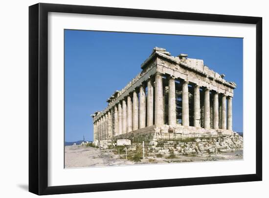 Parthenon-null-Framed Art Print