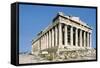 Parthenon-null-Framed Stretched Canvas