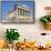 Parthenon-null-Framed Stretched Canvas displayed on a wall