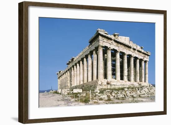 Parthenon-null-Framed Art Print