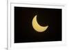 Partial Eclipse of the Sun as Seen from Jasper, Alberta, Canada-Stocktrek Images-Framed Photographic Print