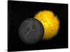 Partial Eclipse of the Sun-null-Stretched Canvas