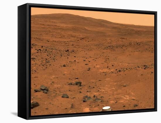 Partial Seminole Panorama of Mars-Stocktrek Images-Framed Stretched Canvas