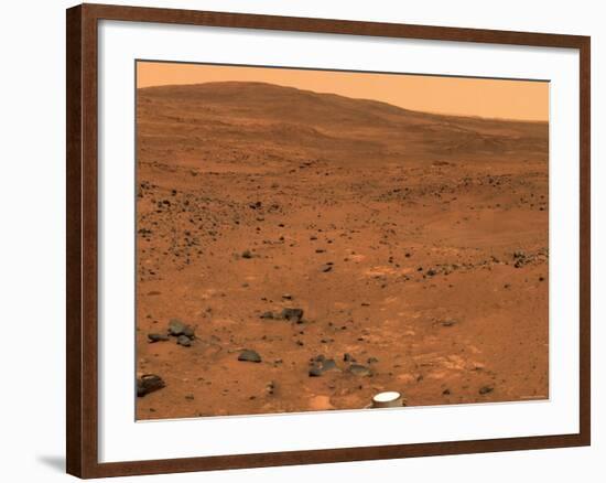 Partial Seminole Panorama of Mars-Stocktrek Images-Framed Photographic Print