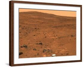 Partial Seminole Panorama of Mars-Stocktrek Images-Framed Photographic Print