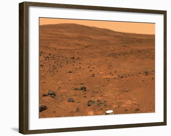 Partial Seminole Panorama of Mars-Stocktrek Images-Framed Photographic Print