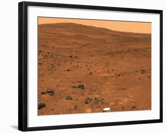 Partial Seminole Panorama of Mars-Stocktrek Images-Framed Photographic Print