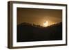 Partial solar eclipse, Australia-null-Framed Photographic Print