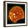 Partial Solar Eclipse-null-Framed Photographic Print