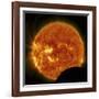 Partial Solar Eclipse-null-Framed Photographic Print