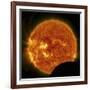 Partial Solar Eclipse-null-Framed Photographic Print