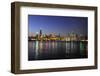 Partial View of Downtown Chicago Skyline at Dusk-Gino Santa Maria-Framed Photographic Print
