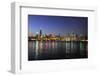 Partial View of Downtown Chicago Skyline at Dusk-Gino Santa Maria-Framed Photographic Print