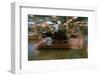 Partially Assembled Car Moving through Work Station-Joe Polimeni-Framed Photographic Print