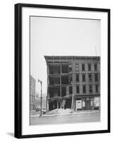 Partially Demolished Building-null-Framed Photographic Print