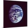 Partially Eclipsed Earth, Taken by Apollo 17 on NASA Lunar Landing Mission-null-Mounted Premium Photographic Print