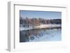 Partially Frozen River Spey in Winter, Cairngorms Np, Scotland, UK, December 2012-Mark Hamblin-Framed Photographic Print