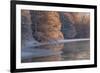 Partially Frozen River Spey in Winter, Cairngorms Np, Scotland, UK, December 2012-Mark Hamblin-Framed Photographic Print