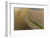 Partially harvested corn field in fall, Marion County, Illinois.-Richard & Susan Day-Framed Photographic Print