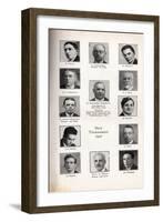 Participants of Nice Chess Tournament, 1930-null-Framed Giclee Print