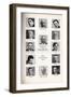 Participants of Nice Chess Tournament, 1930-null-Framed Giclee Print