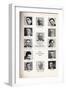 Participants of Nice Chess Tournament, 1930-null-Framed Giclee Print