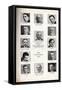 Participants of Nice Chess Tournament, 1930-null-Framed Stretched Canvas