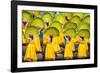 Participants perfrom at Dinagyang Festival, Iloilo City, Western Visayas, Philippines-Jason Langley-Framed Photographic Print