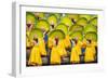 Participants perfrom at Dinagyang Festival, Iloilo City, Western Visayas, Philippines-Jason Langley-Framed Photographic Print
