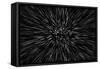 Particle or Space Traveling. Particle Zoom Background.-Aperture75-Framed Stretched Canvas