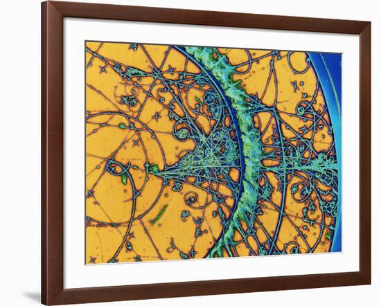 Particle Tracks-Patrice Loiez-Framed Photographic Print