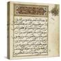 Partie de Coran contenant les sourates longues, de 4 à 9-null-Stretched Canvas