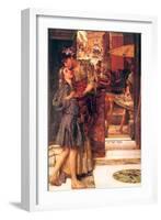 Parting Kiss-Sir Lawrence Alma-Tadema-Framed Art Print