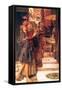 Parting Kiss-Sir Lawrence Alma-Tadema-Framed Stretched Canvas