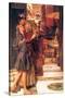 Parting Kiss-Sir Lawrence Alma-Tadema-Stretched Canvas
