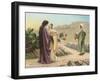 Parting of Ruth and Naomi-null-Framed Art Print