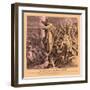 Parting of the Red Sea, Exodus-Julius Schnorr von Carolsfeld-Framed Giclee Print