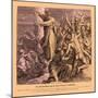 Parting of the Red Sea, Exodus-Julius Schnorr von Carolsfeld-Mounted Giclee Print