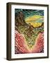 Parting the Red Sea-Bill Bell-Framed Giclee Print