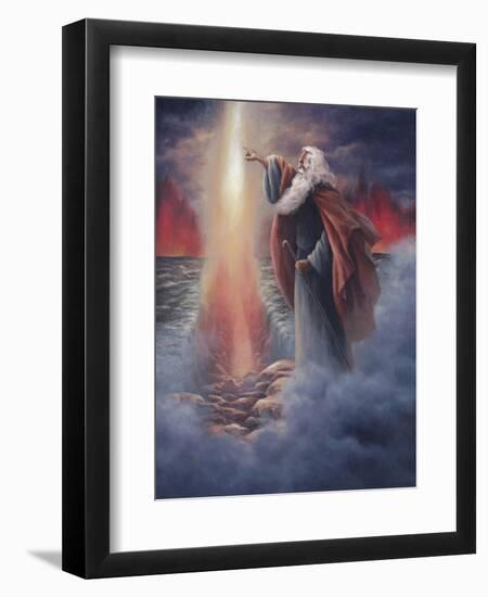 Parting the Waters-Unknown Chiu-Framed Art Print