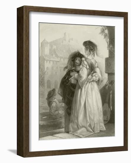Parting Vows-Edward Henry Corbould-Framed Giclee Print