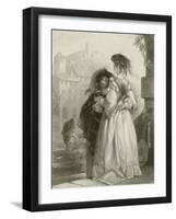 Parting Vows-Edward Henry Corbould-Framed Giclee Print