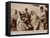 Partition in India - Refugees at Willingdon Airport, New Delhi-null-Framed Stretched Canvas