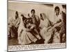 Partition in India - Refugees at Willingdon Airport, New Delhi-null-Mounted Photographic Print