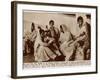 Partition in India - Refugees at Willingdon Airport, New Delhi-null-Framed Photographic Print